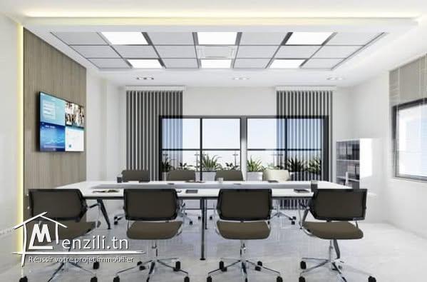 immeuble bureautique  d une Superficie totale  650 m²