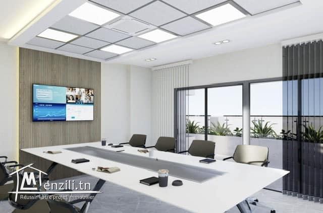 immeuble bureautique  d une Superficie totale  650 m²