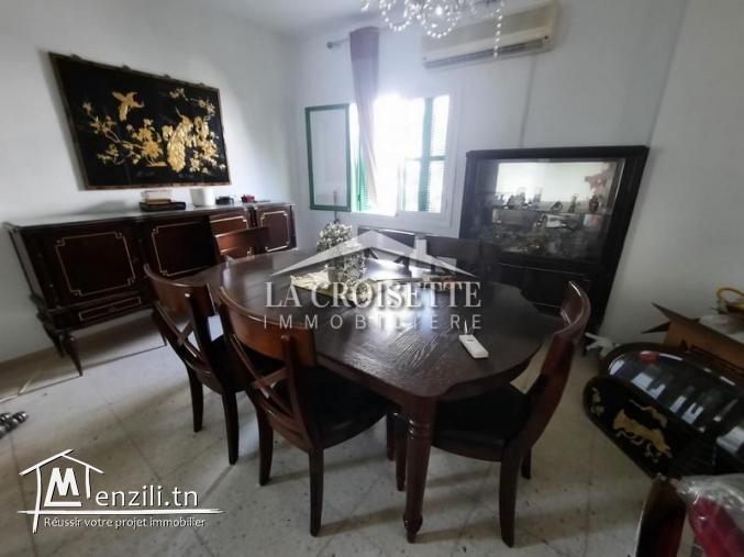 Duplex S+4 avec terrasse à La Marsa MDL0322