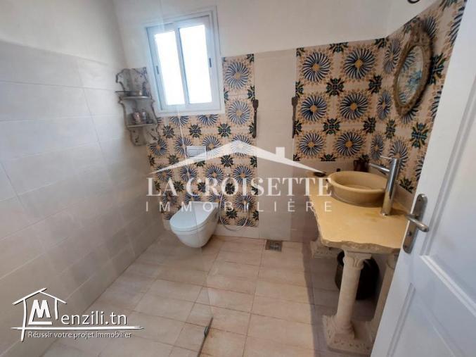 Etage de villa meublé S+3 MEL0519