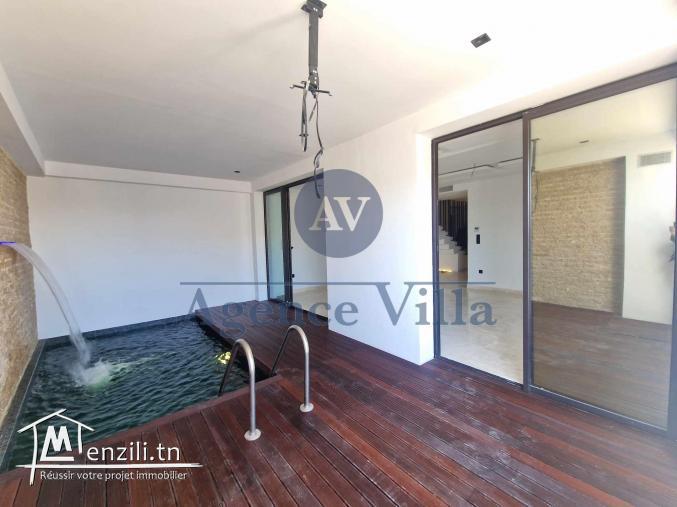 un duplex s+3 à ain zaghouan nord