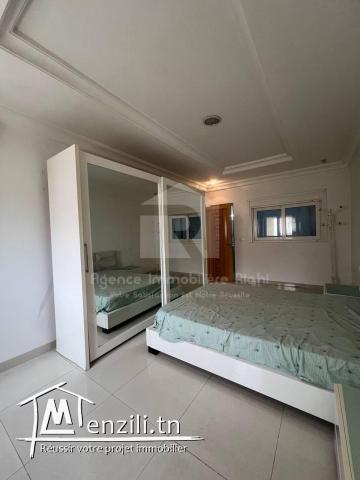 A LOUER ( annuelle) un appartement S+2 meublé Situé à Panorama