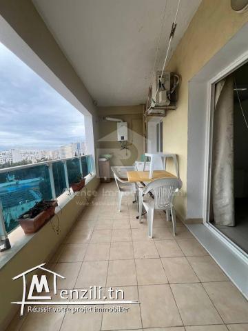 A LOUER ( annuelle) un appartement S+2 meublé Situé à Panorama