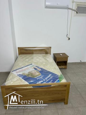 A LOUER un studio S+0 meublé Situé à Sahloul 3