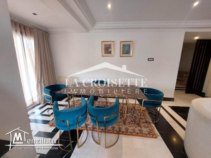 Appartement S+4 avec jardin et piscine à La Soukra ZAL1477