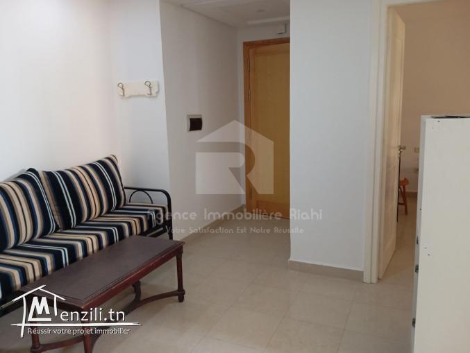 A'LOUER ( annuelle ) un appartement S+2 meublé situé à Sahloul 4