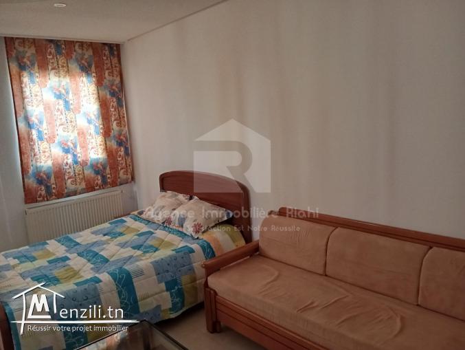 A'LOUER ( annuelle ) un appartement S+2 meublé situé à Sahloul 4