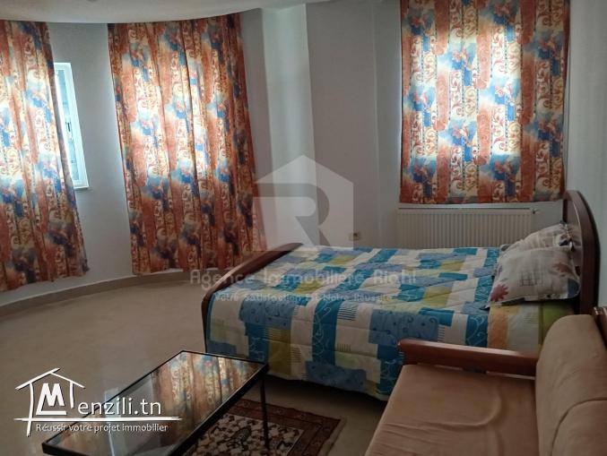 A'LOUER ( annuelle ) un appartement S+2 meublé situé à Sahloul 4