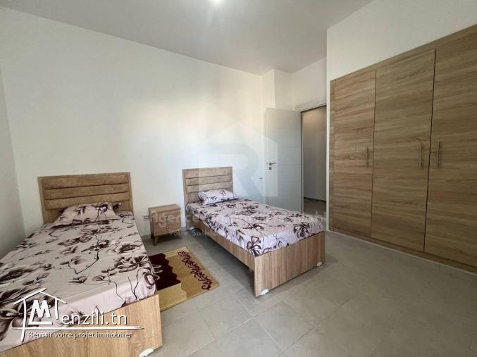À LOUER ( Annuelle ) un appartement S+2 meublé situé à Cité Olympique Sousse
