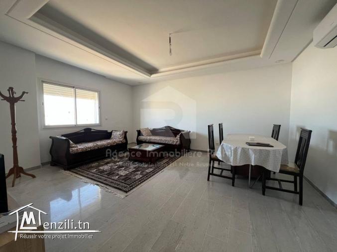 À LOUER ( Annuelle ) un appartement S+2 meublé situé à Cité Olympique Sousse