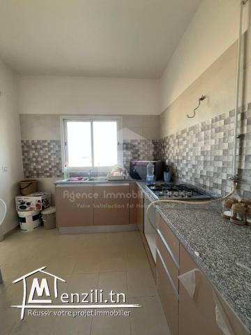 À LOUER ( Annuelle ) un appartement S+2 meublé situé à Cité Olympique Sousse