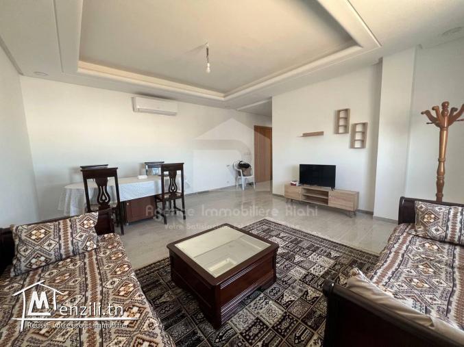 À LOUER ( Annuelle ) un appartement S+2 meublé situé à Cité Olympique Sousse