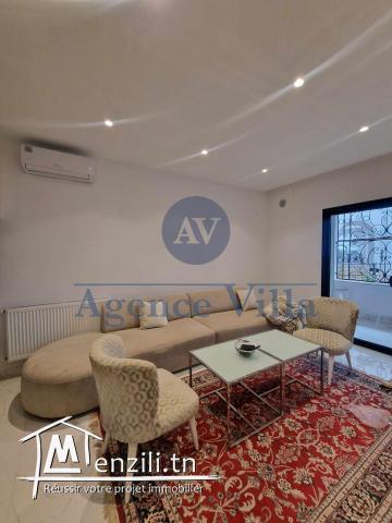 un appartement s+2 meublé à marsa plage