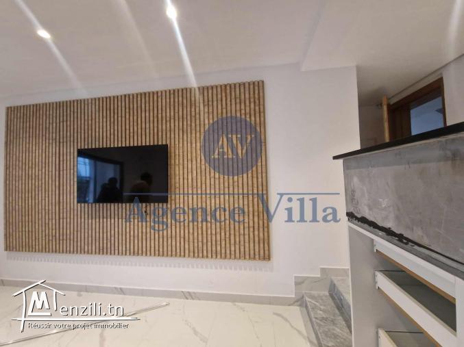 un appartement s+2 meublé à marsa plage