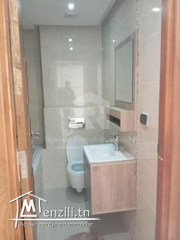 À LOUER (Annuelle) un appartement s+1 sans meuble situé à Sahloul 4