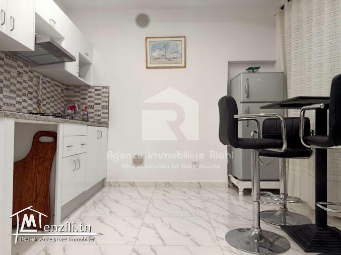 ?A Louer ( par jour ) un sublime Appartement S+1 meubl? situ? ? Cornich -sousse?