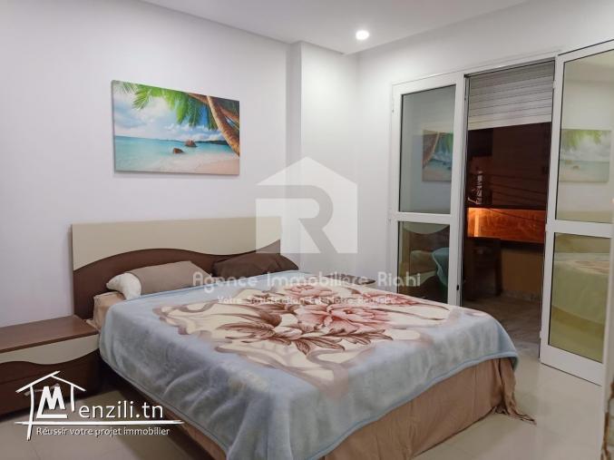  A Louer (par jour) 4 appartements de type S+1 meublé à Cornich - sousse 