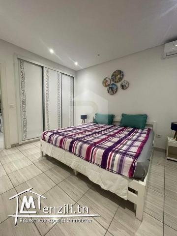 A Louer (Par Jour) Des appartements S+2 meublé situé à Cornich Sousse