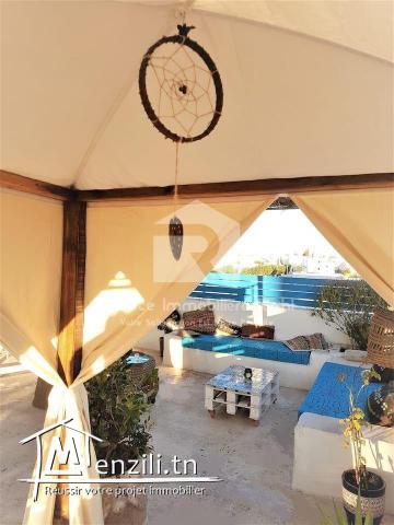 A Louer (Par Jour) un appartement S+1 meublé situé à khezema ouest