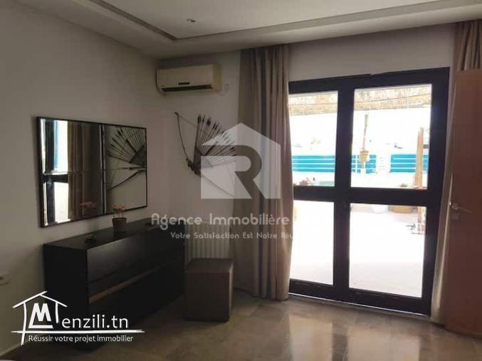 A Louer (Par Jour) un appartement S+1 meublé situé à khezema ouest