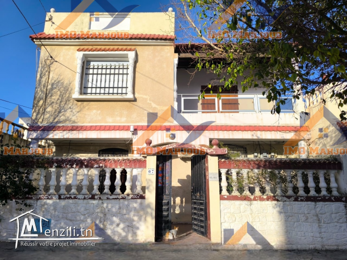Villa Avec Deux étages Séparer Située à Menzel Bourguiba,Bizerte