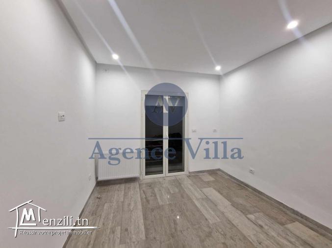 un duplex s+2 avec jardin à carthage