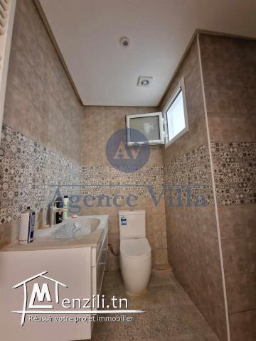 un duplex s+2 avec jardin à carthage