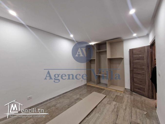 un duplex s+2 avec jardin à carthage