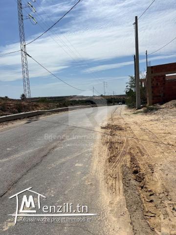À Vendre Un terrain de 500m2 situé à Kalaa Essghira, Sousse