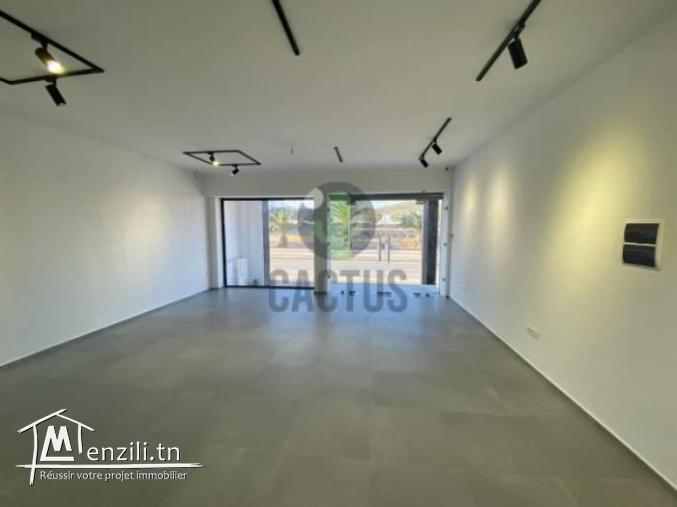 À vendre Fonds de  commerce de 132m² sur la route principale MC28  Hammamet nord.