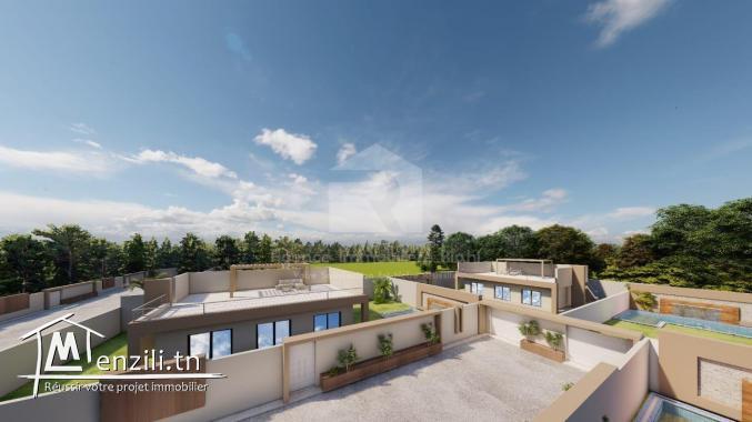 A vendre une villa S+3 avec piscine situé à kalaa kebira