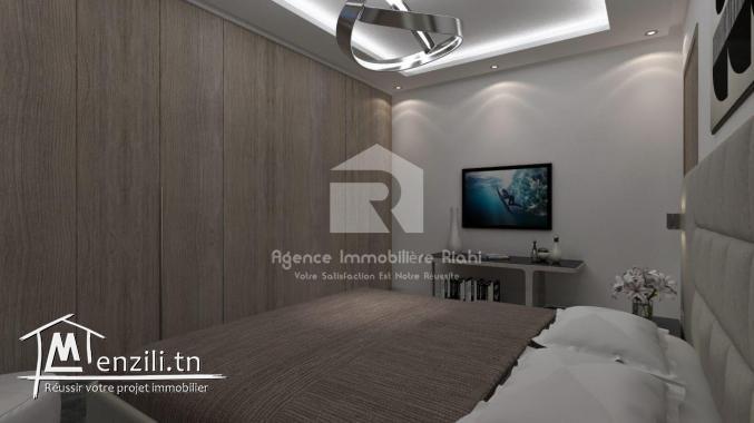 A vendre des appartements S+1 S+2 & des locaux commerciaux situé à Khzema Ouest