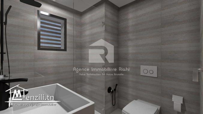 A vendre des appartements S+1 S+2 & des locaux commerciaux situé à Khzema Ouest