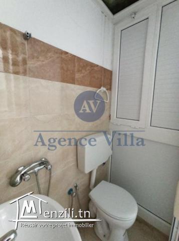 un s+2 au rez de chaussée à la marsa