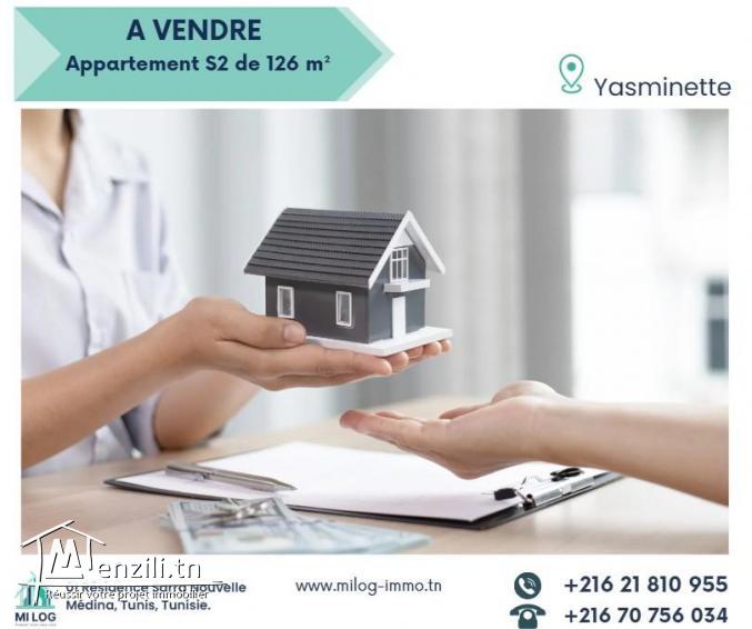 Un Appartement S2 de 126 m² à Yasminette