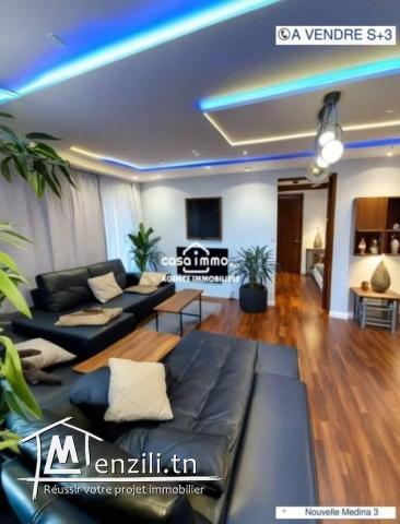 Appartement coquet et spacieux de 175 m2 à MÉDINA JADIDA 3