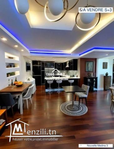 Appartement coquet et spacieux de 175 m2 à MÉDINA JADIDA 3