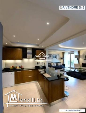 Appartement coquet et spacieux de 175 m2 à MÉDINA JADIDA 3