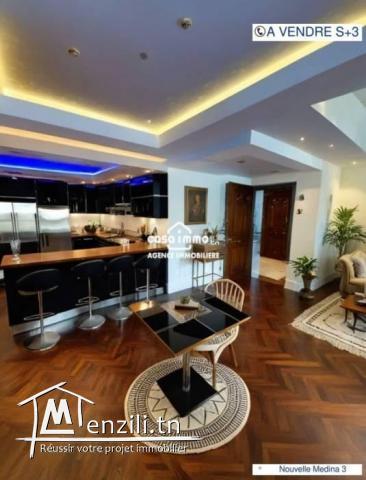 Appartement coquet et spacieux de 175 m2 à MÉDINA JADIDA 3
