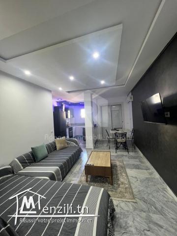 À LOUER | un appartement S+2 meublé Situé à Chatt meriem