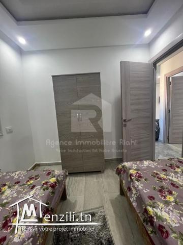 À LOUER | un appartement S+2 meublé Situé à Chatt meriem