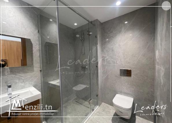 A vendre un appartement S+2 avec une superficie de 124 m² situé à LA SOUKRA ✨