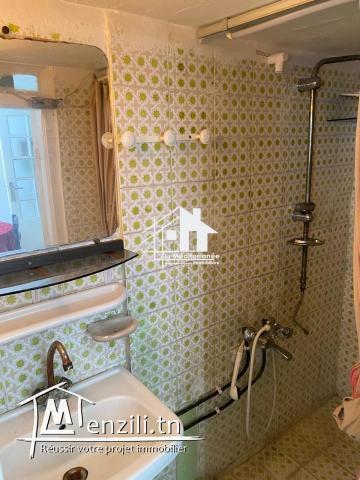 A louer étage de villa S+1 meublé au Bardo