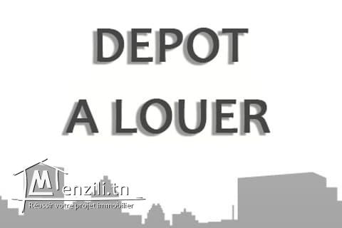 A louer dépôt de 55m² à Khaznadar