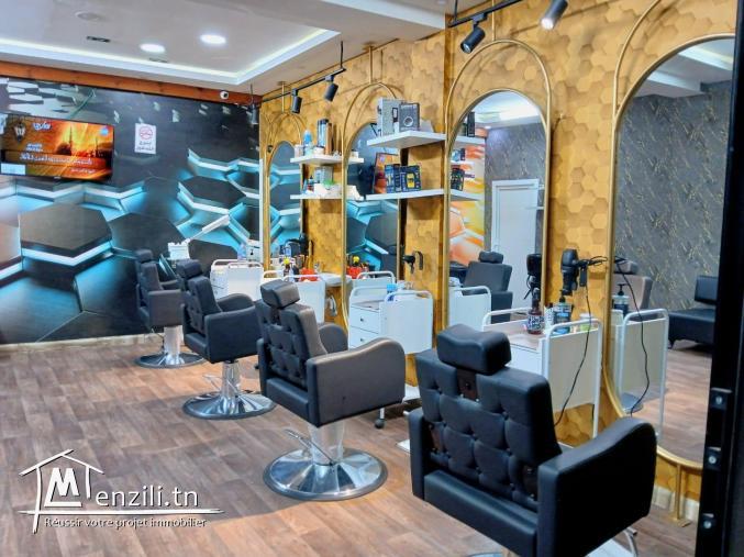 À VENDRE  Fond de commerce Salon de coiffure  Mourouj 6 Tunis  Réf: PA-0499