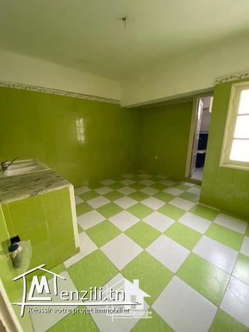 A louer étage de villa S+2 au Bardo