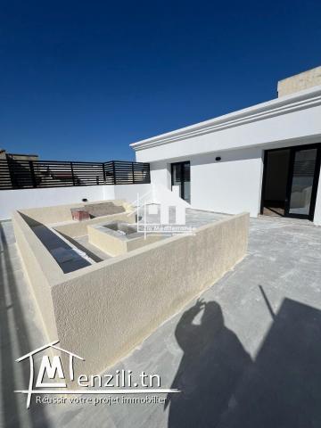 A vendre triplex avec piscine au Beau séjour el Agba