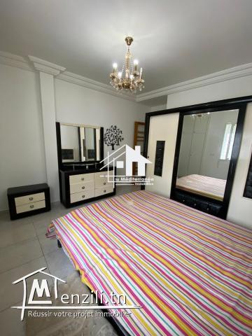 A louer étage de villa S+1 meublé à Saidia