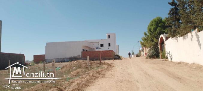 Terrain 316 m2 à 15 min de Hammamet Sud