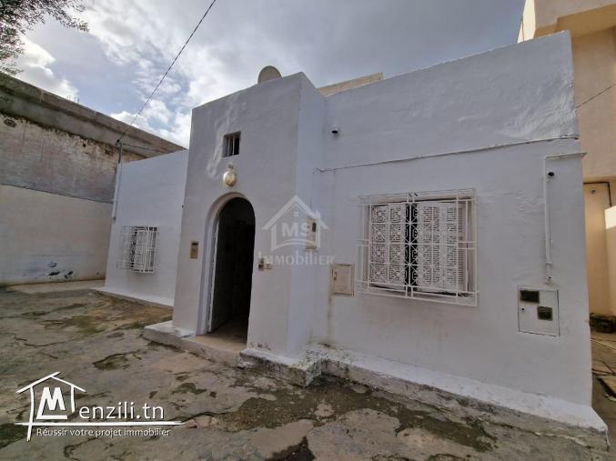 Maison arabe S+2 renouvelée à vendre à Hammamet 51355351